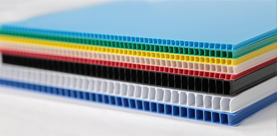 10mm Polypropylene Core flute Corflute Sheet for Transport Protection