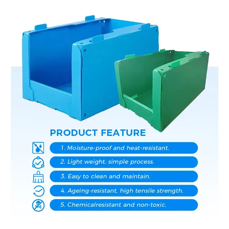 Plastic cardboard Box