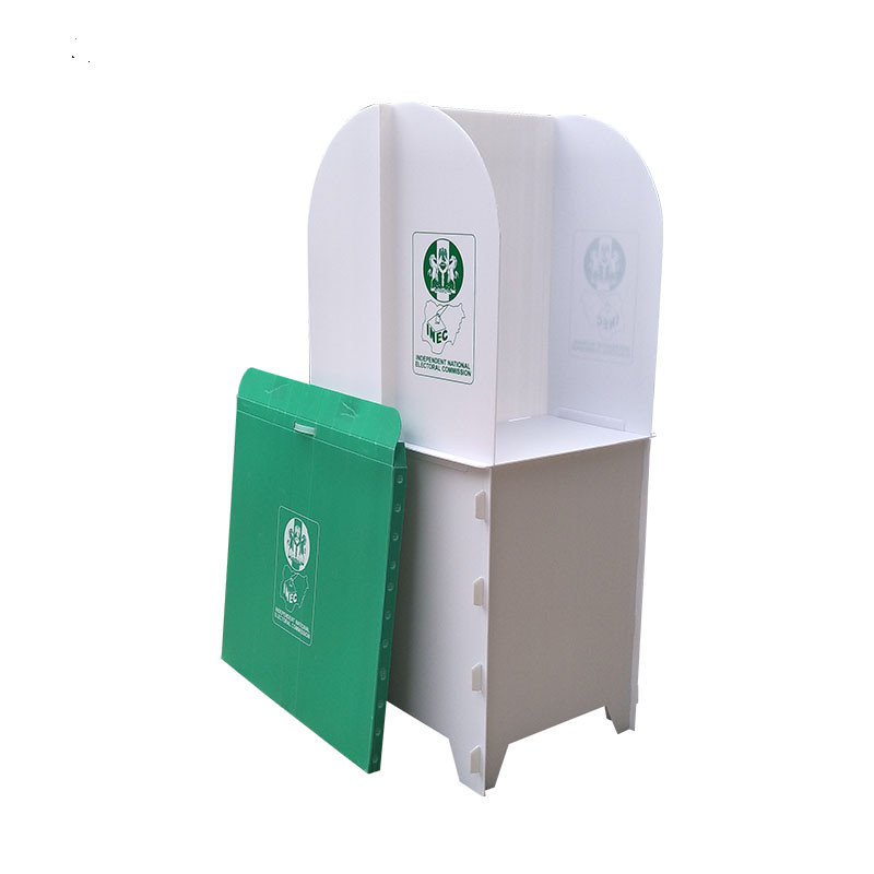 corrugated-plastic-voting-booth