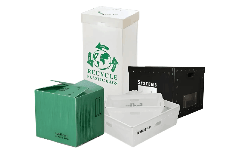 collapsible Corrugated Plastic Container