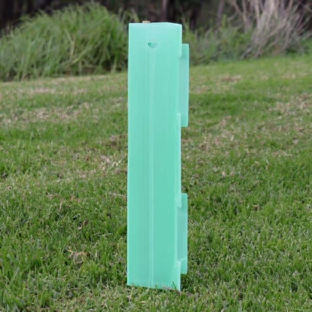 Outdoors Corrugated Polypropylene Tree Protectors Green Plant Vine Guards