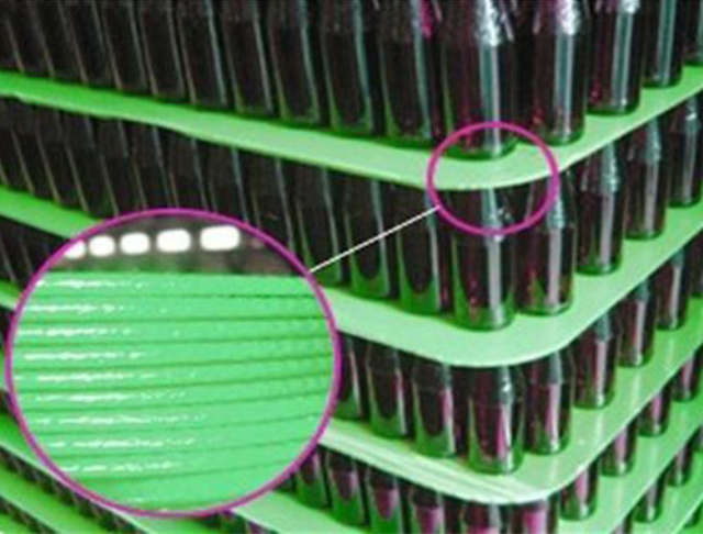 1200x1000mm corrugated Polypropylene Layer Pad