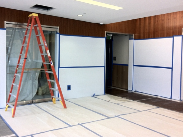 floor covering protection sheet