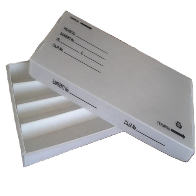 Corrugated Plastic Drilling Core Box