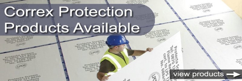 4x8 Coroplast Floor Protection Sheet