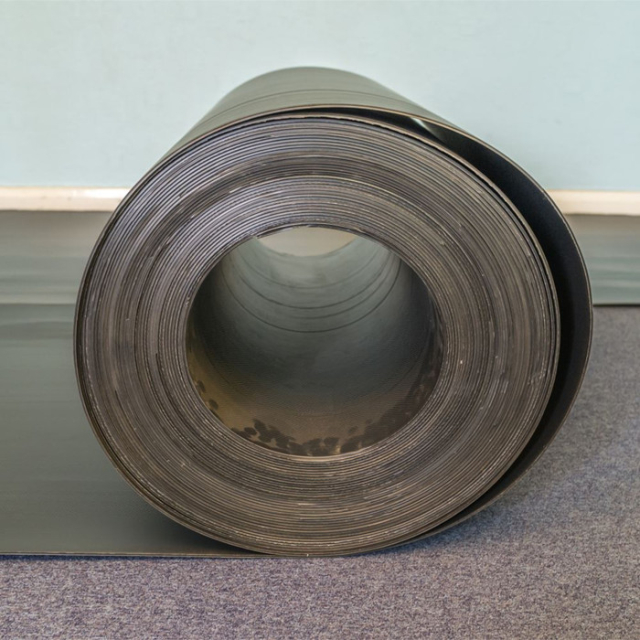 Black Fluted Polypropylene Correx Floor Protection Rolls